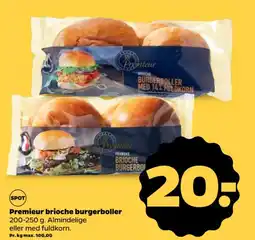 Netto Premieur brioche burgerboller tilbud