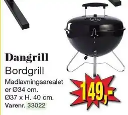 Harald Nyborg Dangrill Bordgrill tilbud