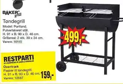 Harald Nyborg BAKER grill Tøndegrill tilbud