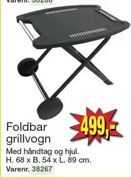 Harald Nyborg Foldbar grillvogn tilbud