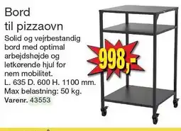 Harald Nyborg Bord til pizzaovn tilbud