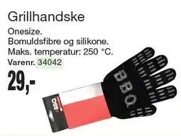 Harald Nyborg Grillhandske tilbud