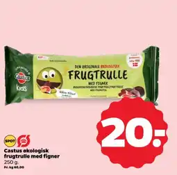 Netto Castus økologisk frugtrulle med figner tilbud