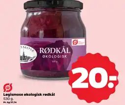 Netto Løgismose økologisk rødkål tilbud
