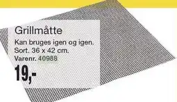 Harald Nyborg Grillmåtte tilbud