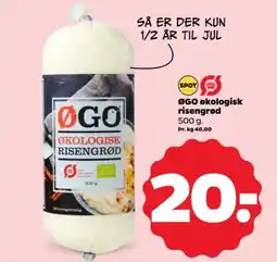 Netto ØGO økologisk risengrød tilbud