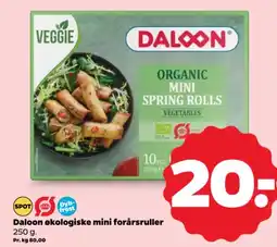 Daloon økologiske mini forårsruller