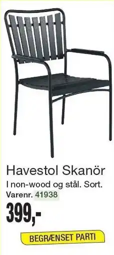 Harald Nyborg Havestol Skanör tilbud