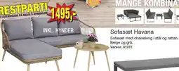 Harald Nyborg Sofasæt Havana tilbud
