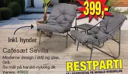 Harald Nyborg Cafesæt Sevilla tilbud