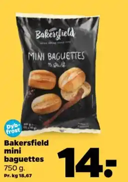 Netto Bakersfield mini baguettes tilbud
