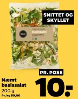 Netto Næmt basissalat tilbud