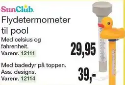 Harald Nyborg Flydetermometer til pool tilbud