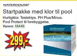 Harald Nyborg Startpakke med klor til pool tilbud