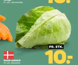 Netto Dansk spidskål tilbud