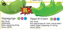 Harald Nyborg Vippegynge eller Vippe til 3 børn tilbud