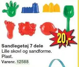 Harald Nyborg Sandlegetøj 7 dele tilbud