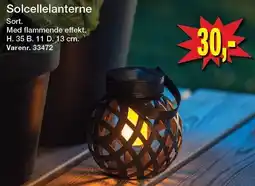 Harald Nyborg Solcellelanterne tilbud