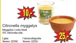 Harald Nyborg Citronella myggelys tilbud