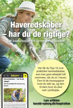 Harald Nyborg Haveredskaber - har du de rigtige? tilbud