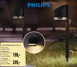 Harald Nyborg Solcellelampe Fyve tilbud