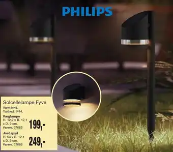 Harald Nyborg Solcellelampe Fyve tilbud