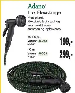 Harald Nyborg Adano Lux Flexslange tilbud