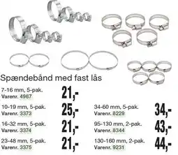 Harald Nyborg Spændebånd med fast lås tilbud