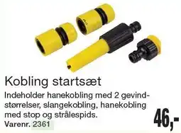 Harald Nyborg Kobling startsæt tilbud