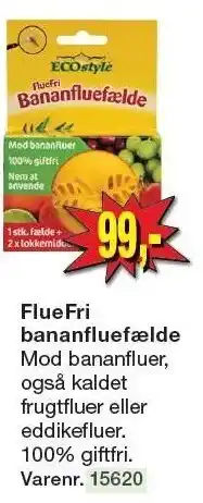 Harald Nyborg ECOstyle FlueFri bananfluefælde tilbud