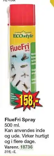 Harald Nyborg ECOstyle FlueFri Spray tilbud