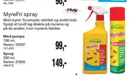 Harald Nyborg ECOstyle MyreFri spray tilbud