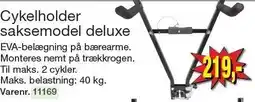 Harald Nyborg Cykelholder saksemodel deluxe tilbud