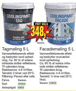 Harald Nyborg Tagmaling eller Facademaling 5 L tilbud