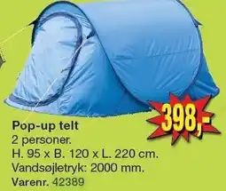 Harald Nyborg Pop-up telt tilbud