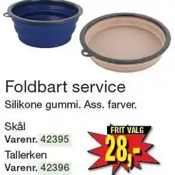 Harald Nyborg Foldbart service tilbud