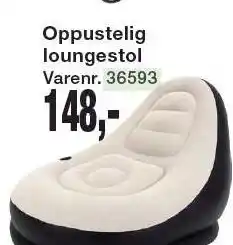 Harald Nyborg Oppustelig loungestol tilbud