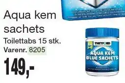 Harald Nyborg Aqua kem sachets tilbud