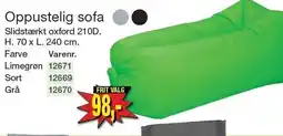 Harald Nyborg Oppustelig sofa tilbud