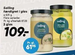 Bilka Salling Færdigret i glas tilbud