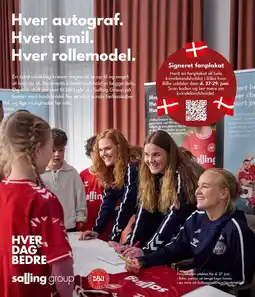 Bilka Hver autograf, Hvert smil. Hver rollemodel tilbud