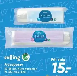 Bilka Salling Fryseposer tilbud