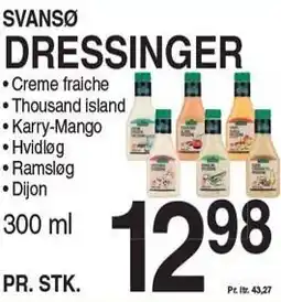 ABC Lavpris SVANSØ DRESSINGER tilbud