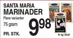 ABC Lavpris SANTA MARIA MARINADER tilbud