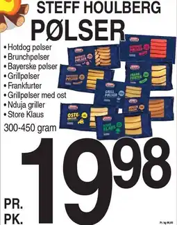 ABC Lavpris STEFF HOULBERG PØLSER tilbud