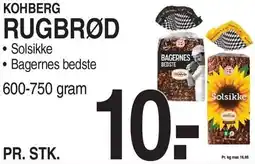 ABC Lavpris KOHBERG RUGBRØD tilbud
