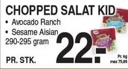ABC Lavpris CHOPPED SALAT KID tilbud
