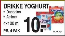 ABC Lavpris DRIKKE YOGURT tilbud