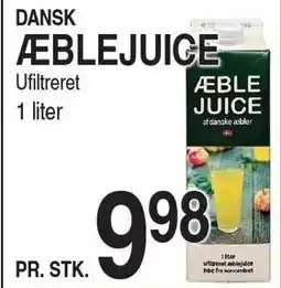 ABC Lavpris DANSK ÆBLEJUICE tilbud