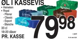 ABC Lavpris ØL I KASSEVIS tilbud
